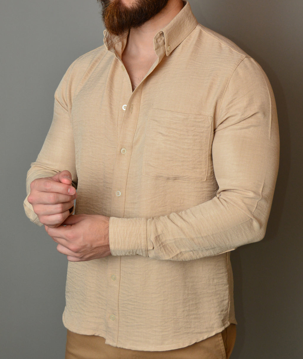 Camisa Relax Manga Larga