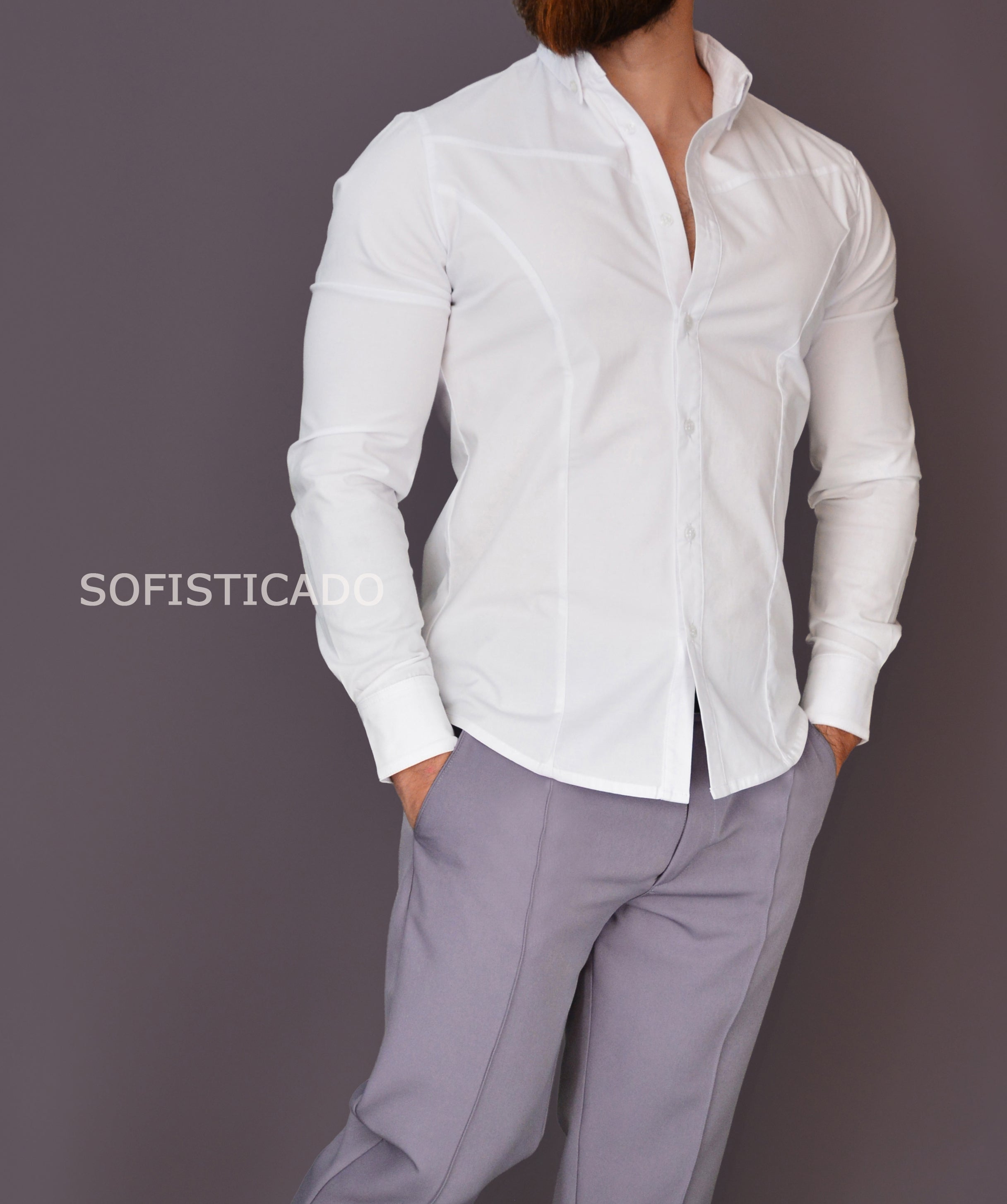 Camisa Origen Manga Larga Slim