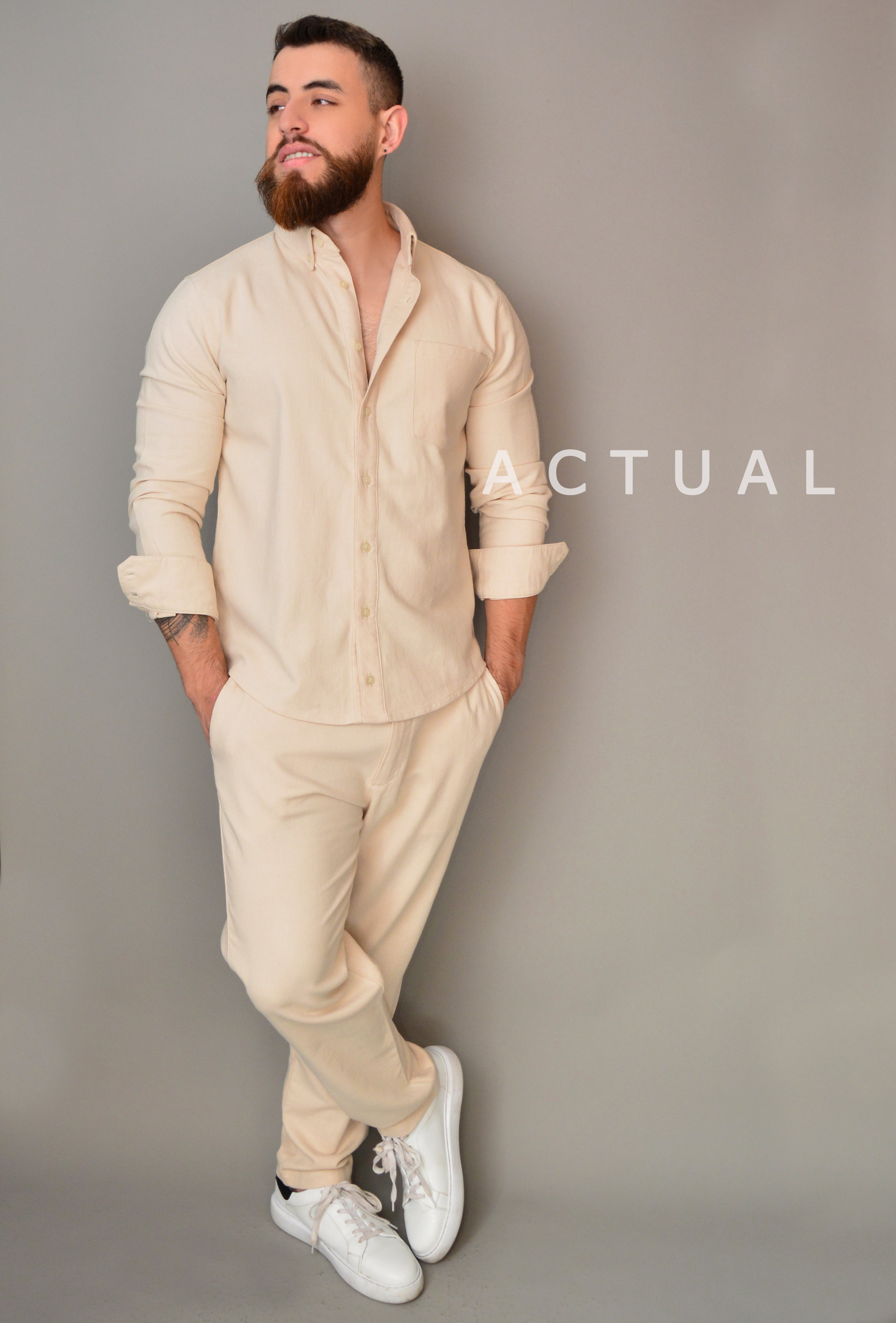 Pantalon Lino Amplio