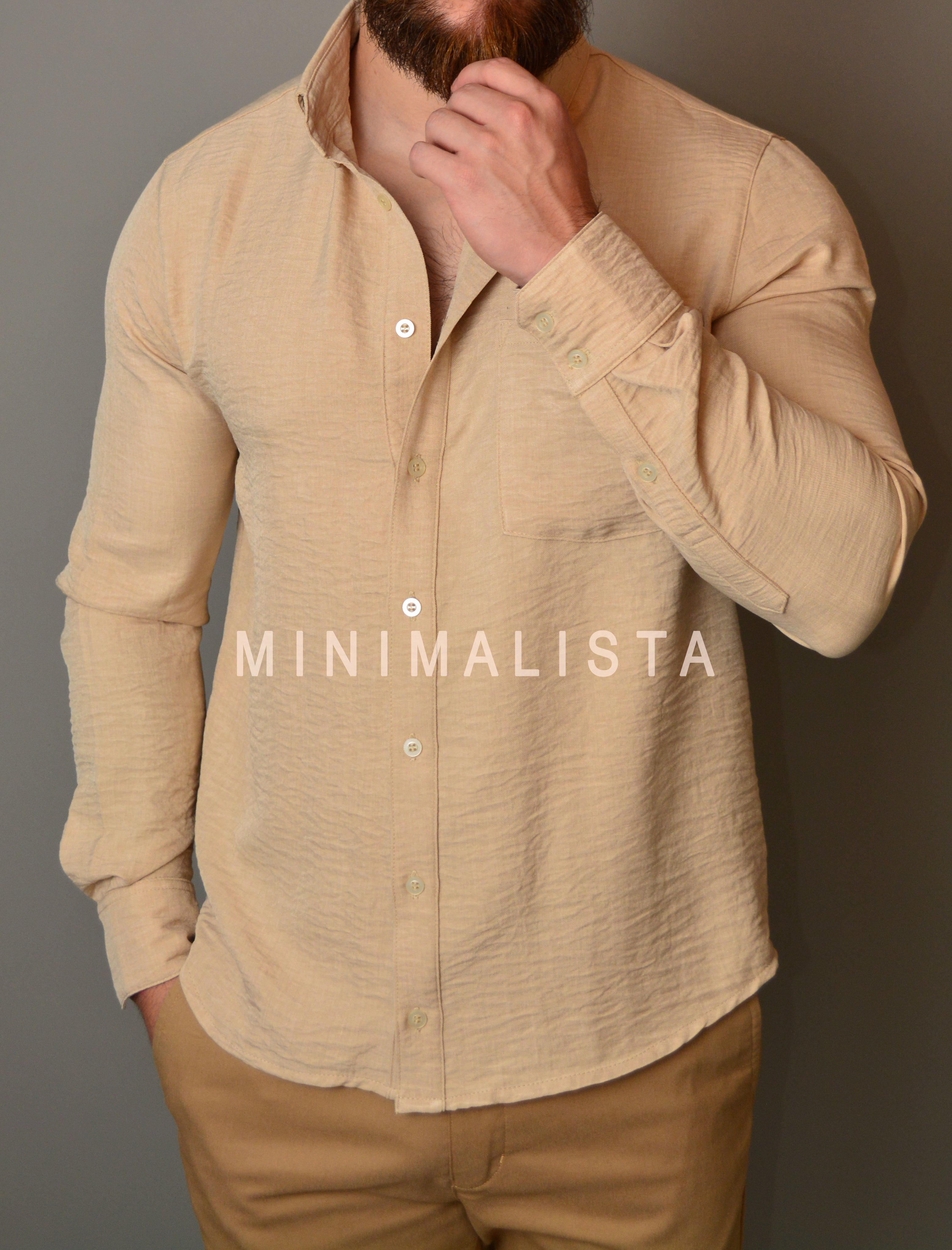 Camisa Relax Manga Larga