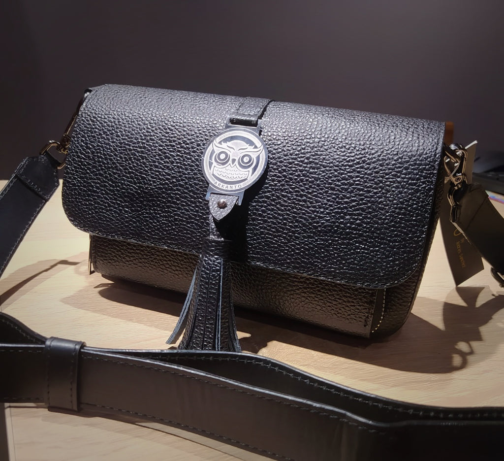 Cartera Retro 100% Cuero